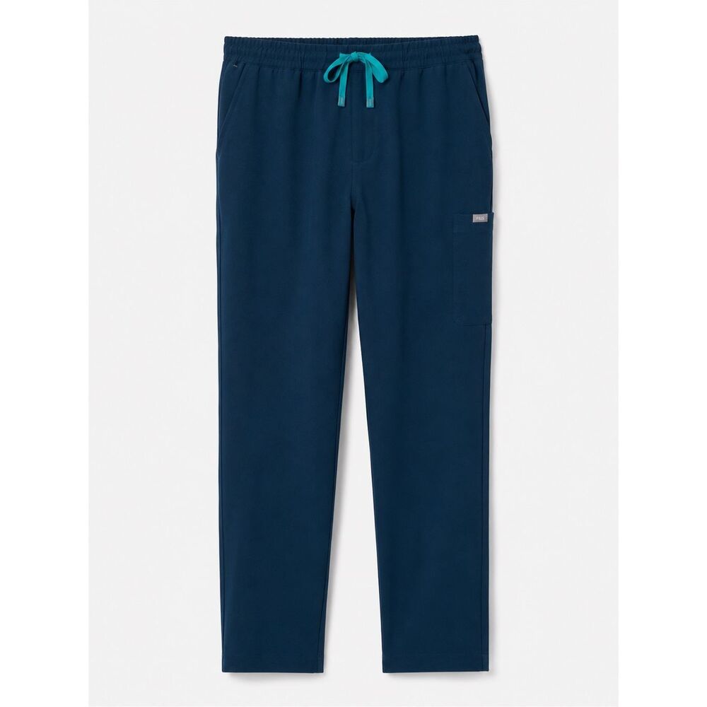 NWT FIGS Technical Scrub Pants | Performance Stretch Medical Uniform XL dark tea